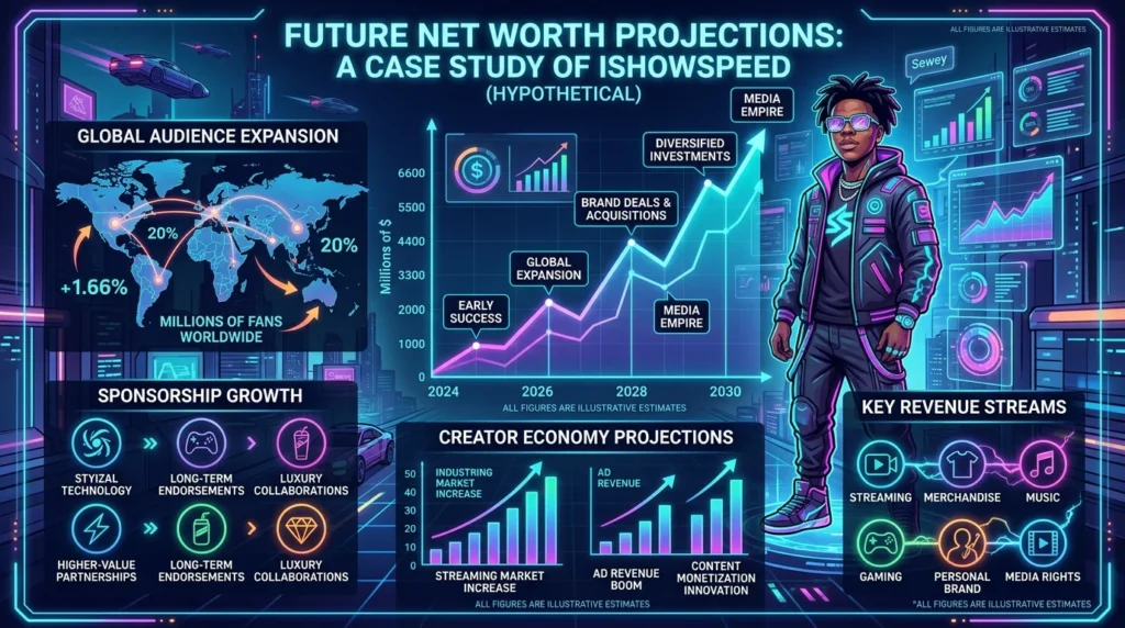 Future Growth of IShowSpeed’s Net Worth