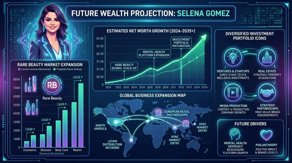 Future Outlook for Selena Gomez Net Worth