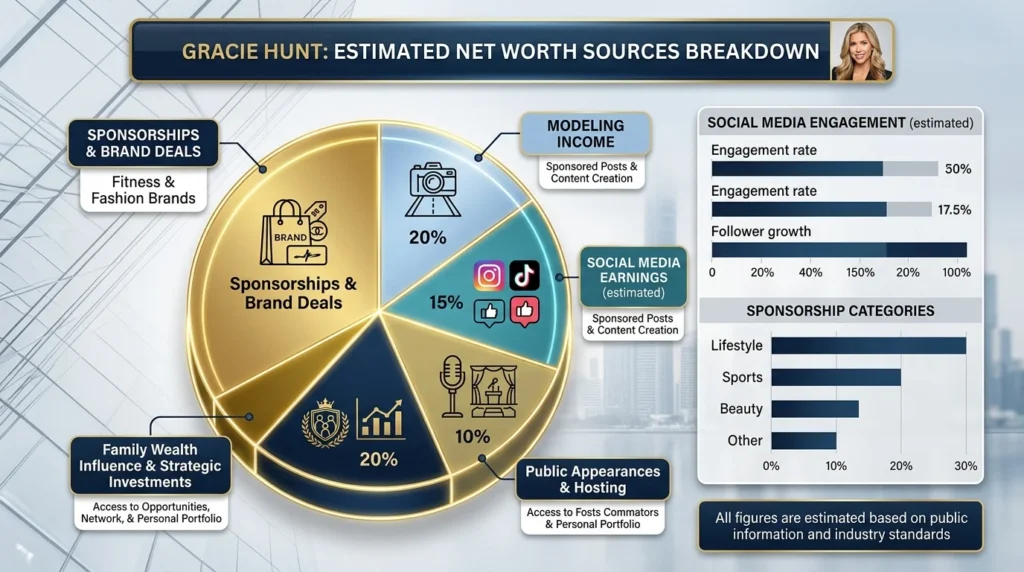 Gracie Hunt Net Worth Estimated Breakdown