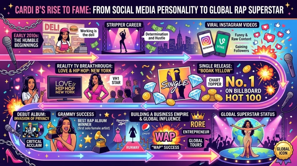 How Cardi B Became Famous