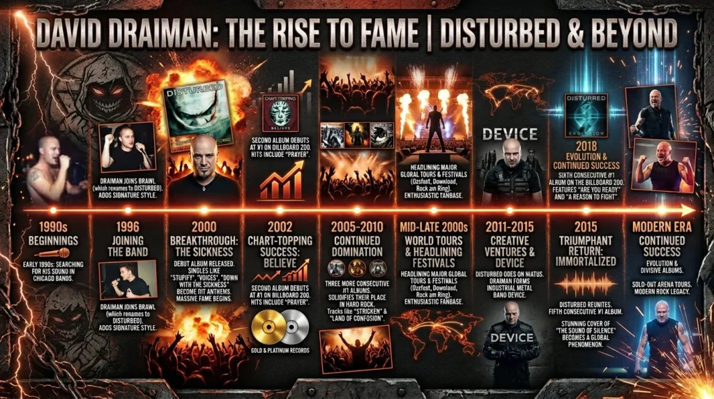 How David Draiman Became Famous