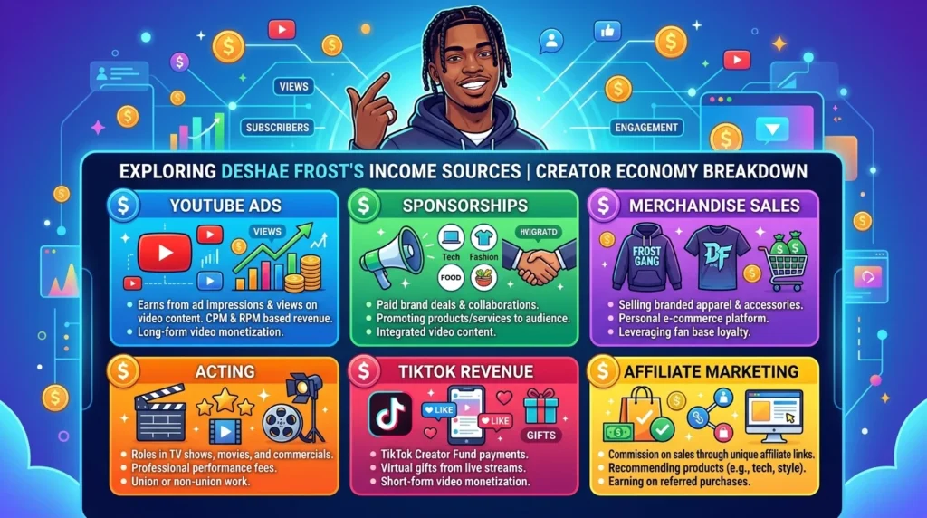 How Deshae Frost Makes Money