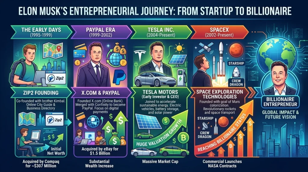 How Elon Musk Became So Rich