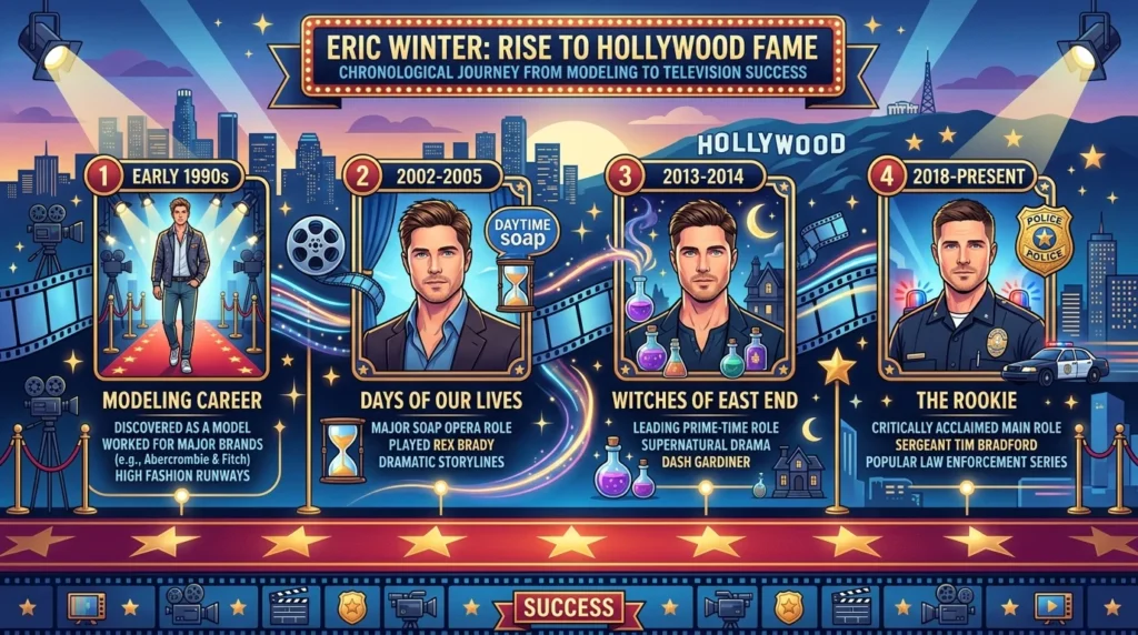 How Eric Winter Became Famous