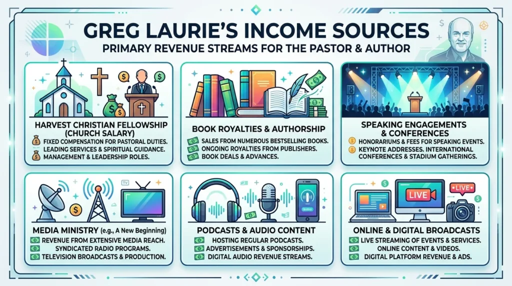 How Greg Laurie Makes Money
