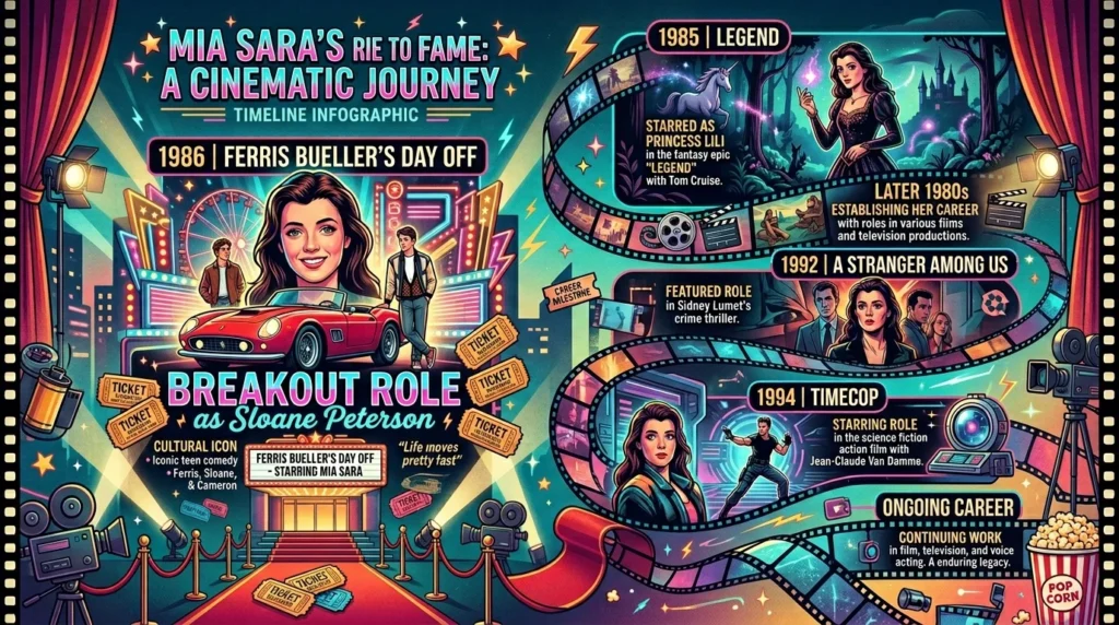 How Mia Sara Became Famous