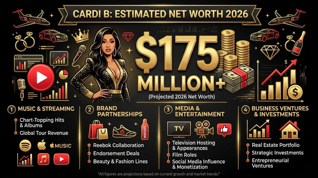 How Much Is Cardi B Net Worth Today