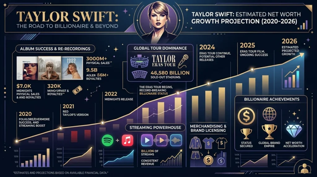 How Much Is Taylor Swift Net Worth in 2026