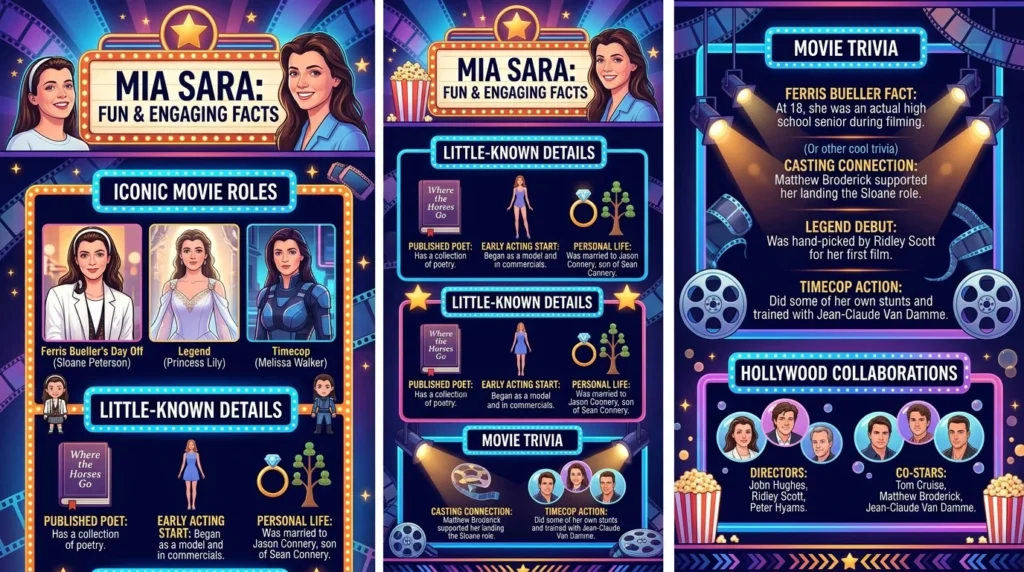 Interesting Facts About Mia Sara