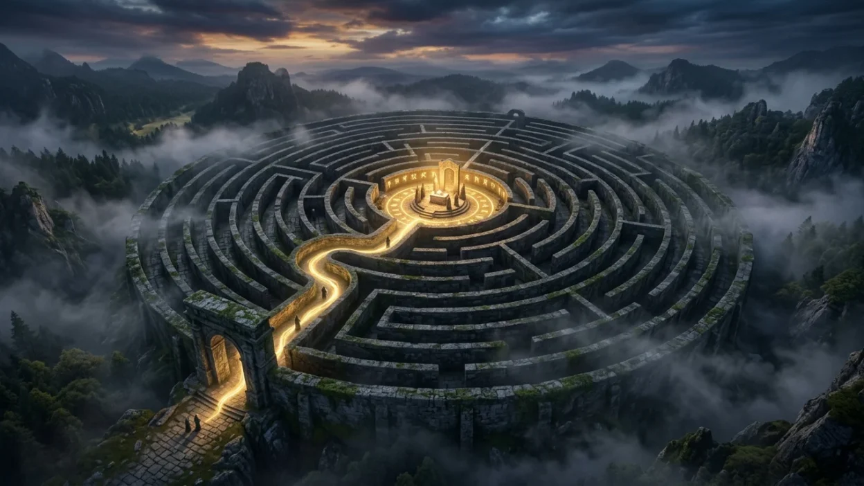 Labyrinth Path Symbolism