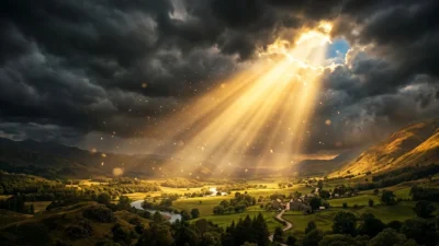 Light Beam Symbolism