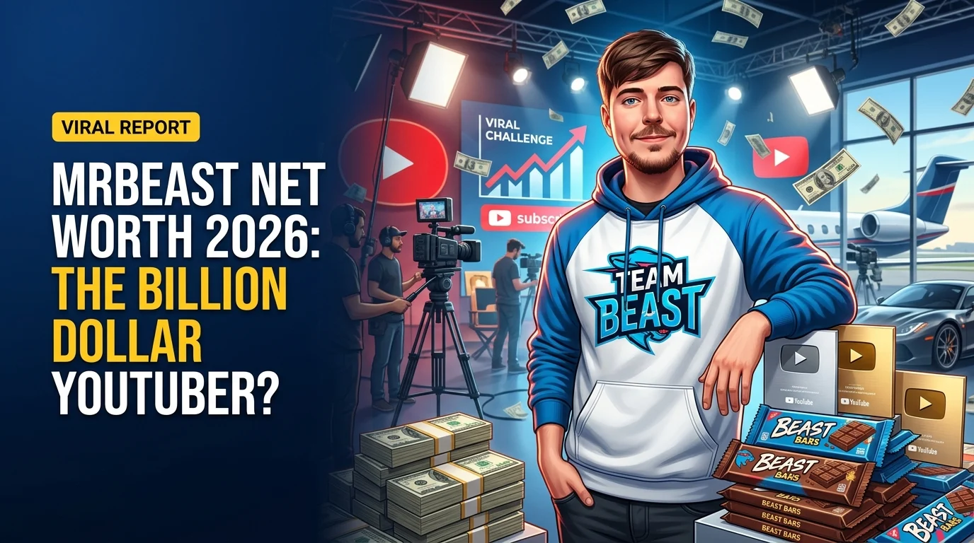 MrBeast Net Worth: How Jimmy Donaldson Built a Massive YouTube Empire
