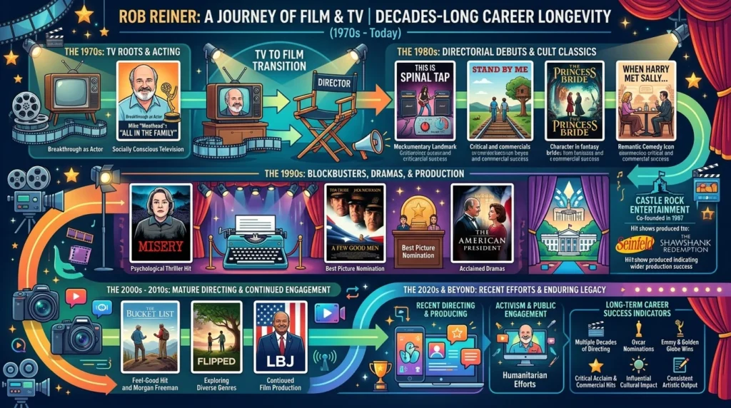 Rob Reiner’s Career Longevity Is Rare