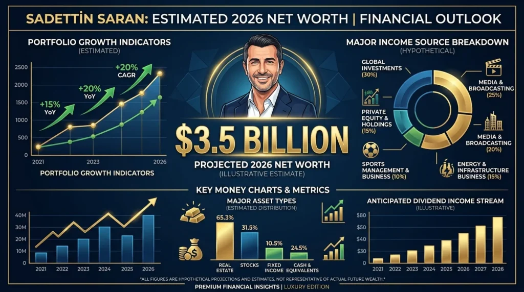 Sadettin Saran Net Worth in 2026