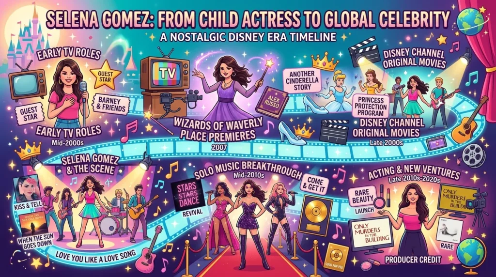 Selena Gomez’s Early Career and Disney Success