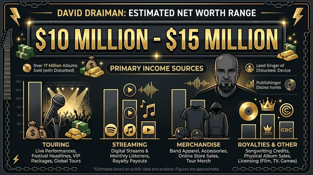 What Is David Draiman’s Net Worth