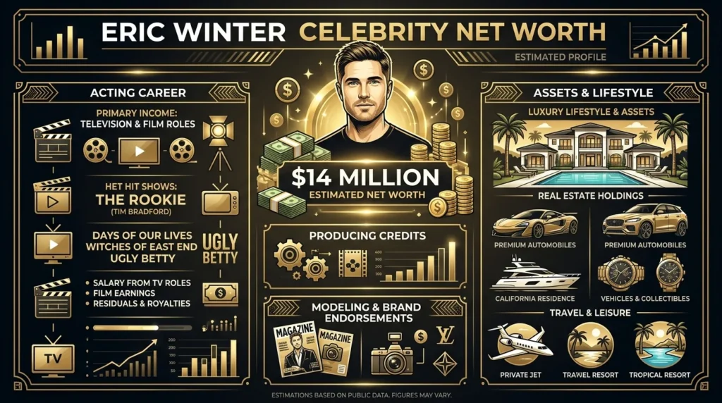 What Is Eric Winter’s Net Worth