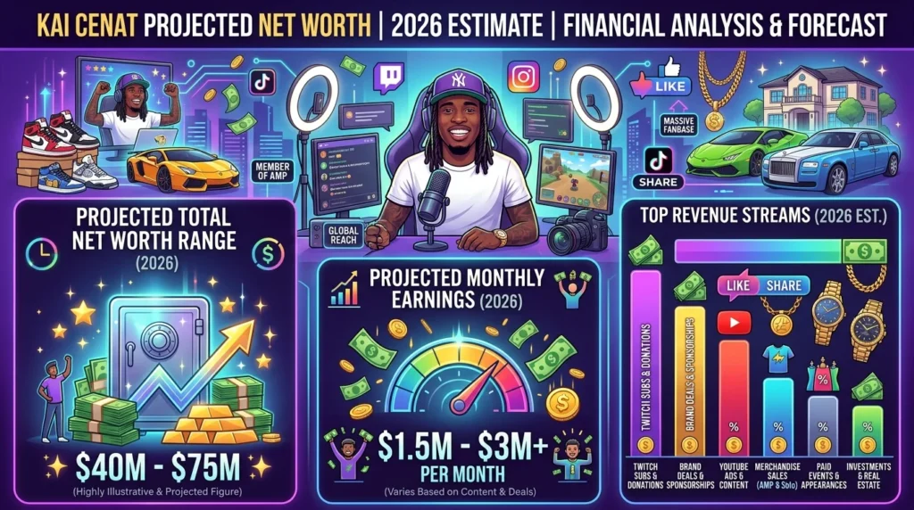 What Is Kai Cenat Net Worth