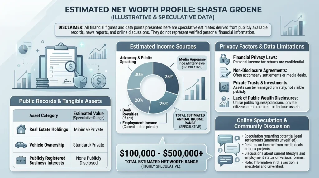 What Is Shasta Groene Net Worth