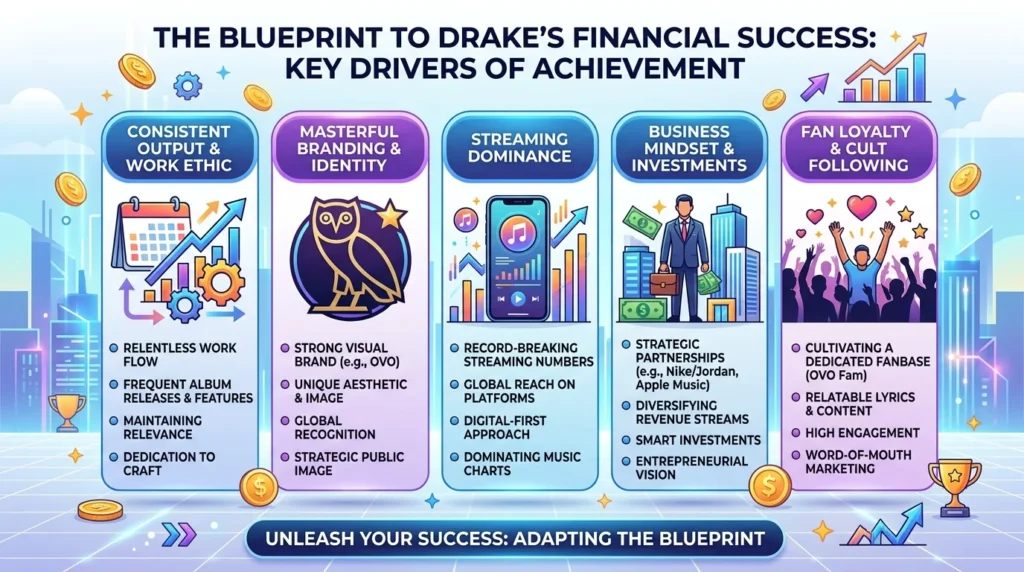 Why Drake Became Financially Successful