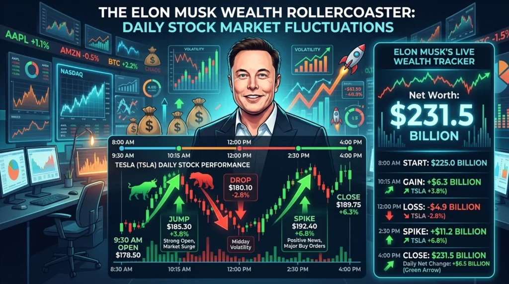 Why Elon Musk’s Net Worth Changes Daily