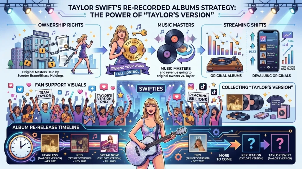 Why Taylor’s Re Recorded Albums Were Financially Genius