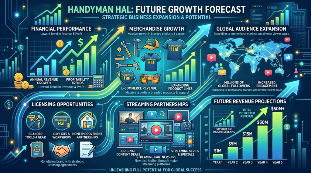 Future Net Worth Outlook of Handyman Hal