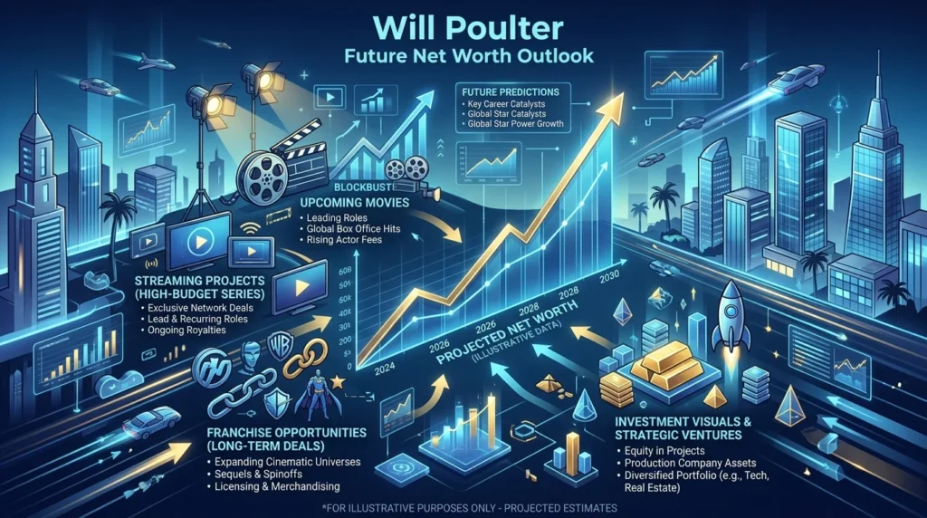 Future Net Worth Outlook of Will Poulter