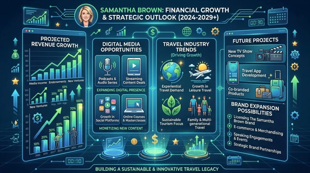 Future Outlook for Samantha Brown's Wealth