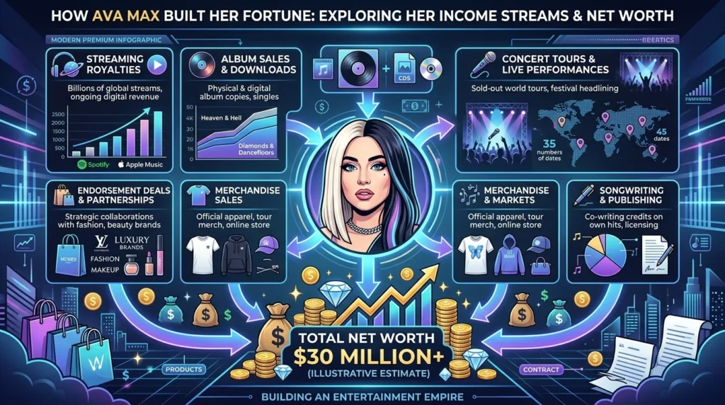 How Ava Max Built Her Fortune
