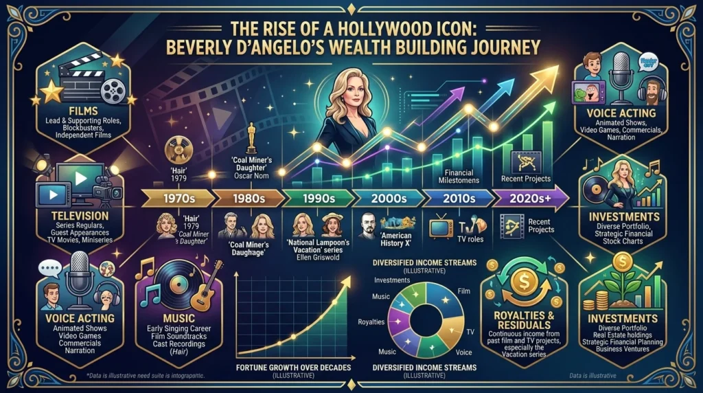 How Beverly D’Angelo Built Her Fortune