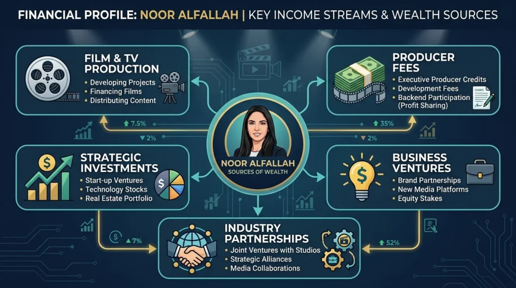 How Did Noor Alfallah Build Her Wealth