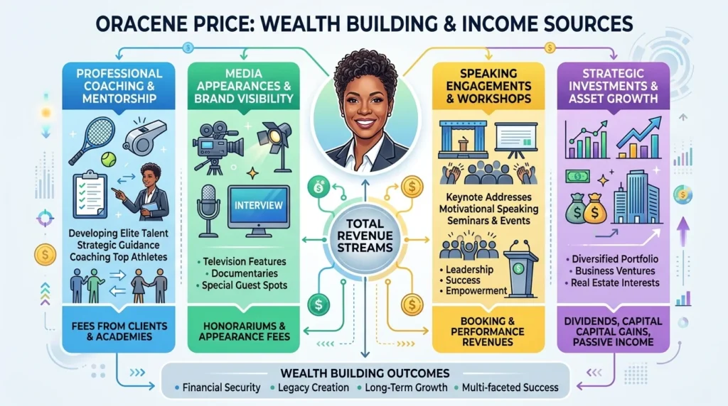 How Did Oracene Price Build Her Wealth