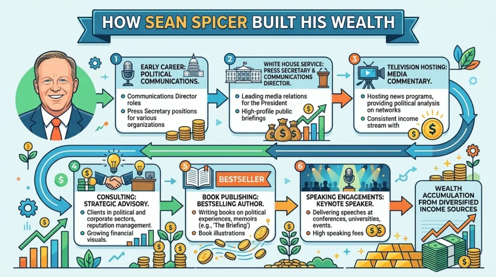 How Did Sean Spicer Build His Wealth