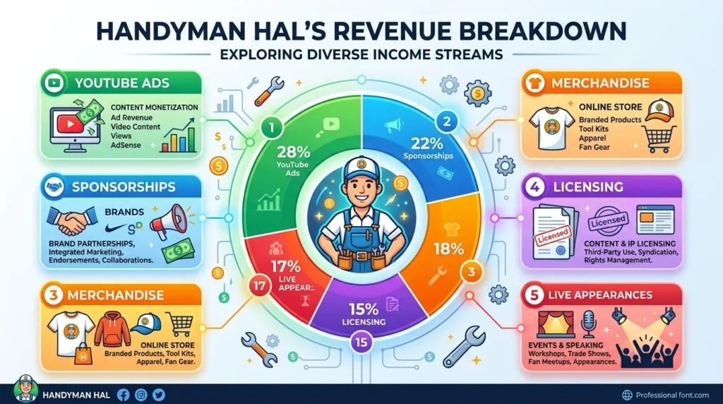 How Does Handyman Hal Make Money