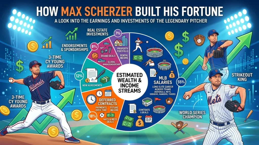 How Max Scherzer Built His Fortune