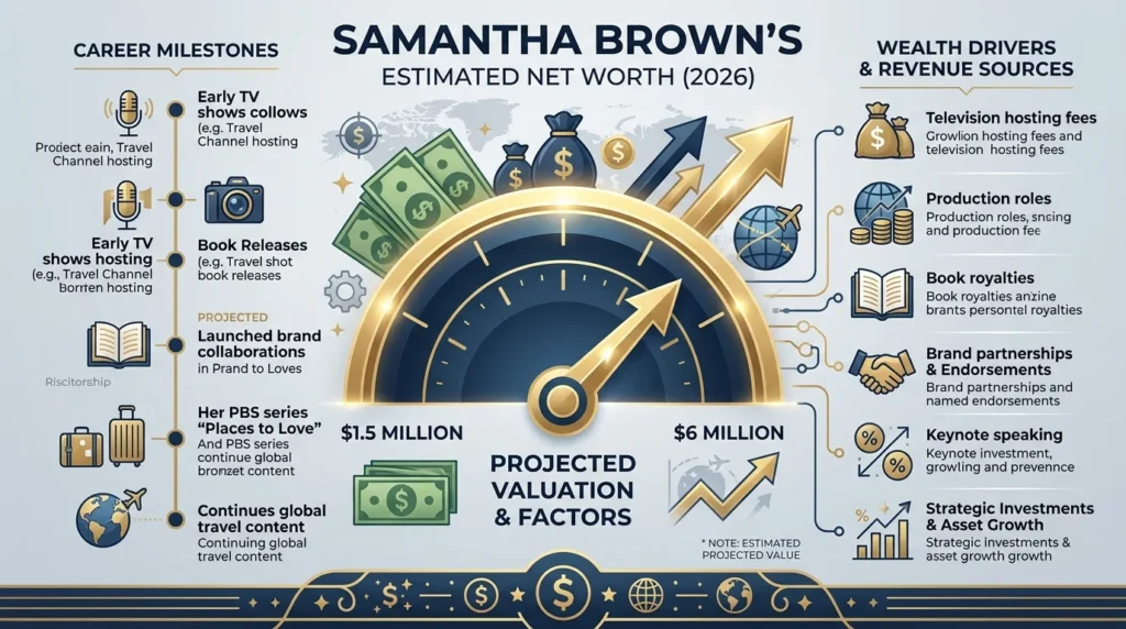 Samantha Brown Net Worth in 2026