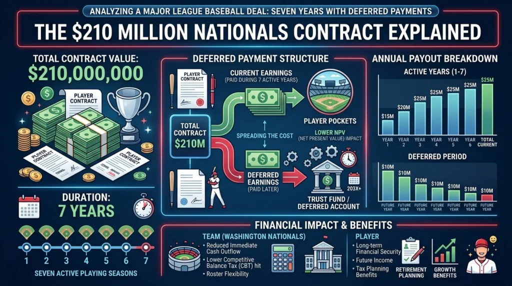 The Famous $210 Million Nationals Contract