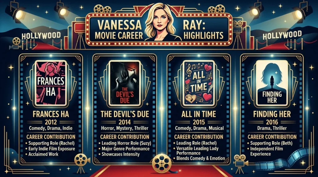 Vanessa Ray's Movie Career