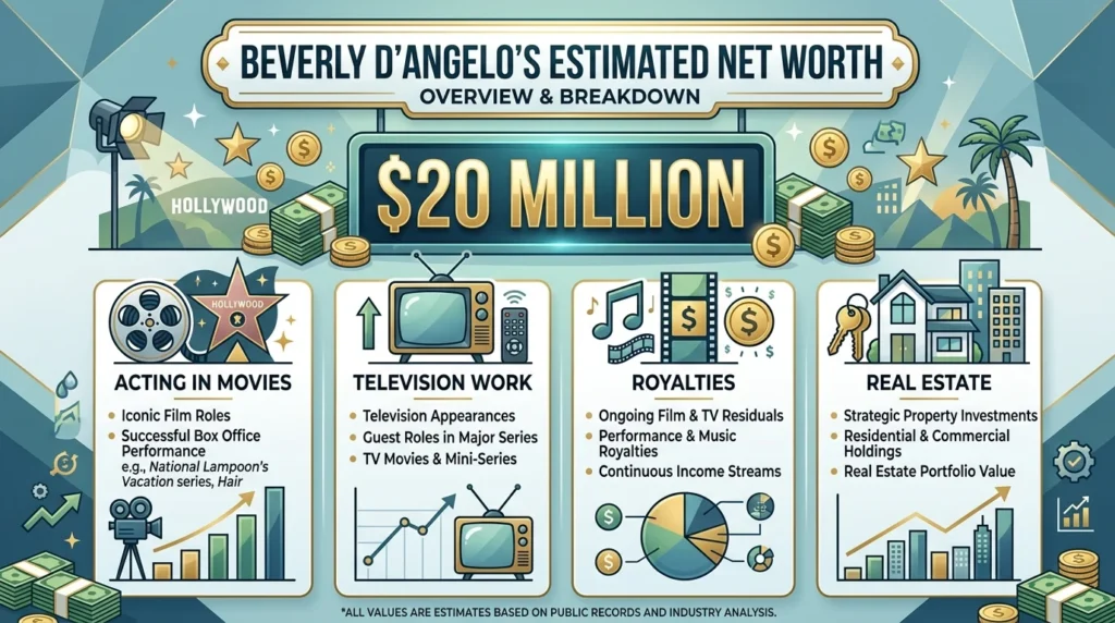 What Is Beverly D’Angelo's Net Worth