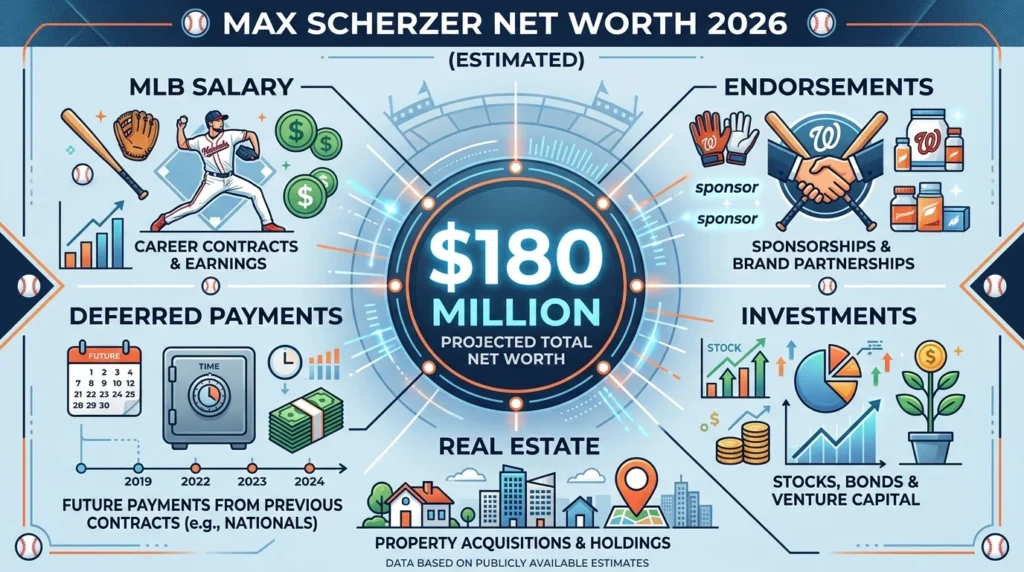 What Is Max Scherzer's Net Worth