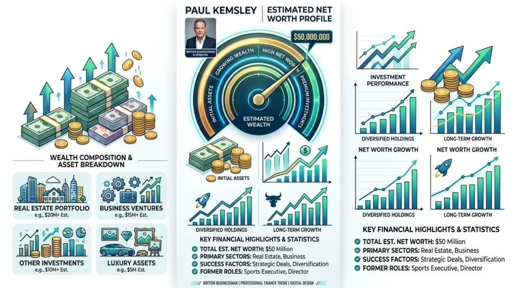 What Is Paul Kemsley Net Worth