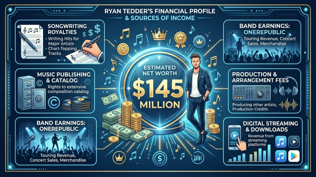 What Is Ryan Tedder's Net Worth