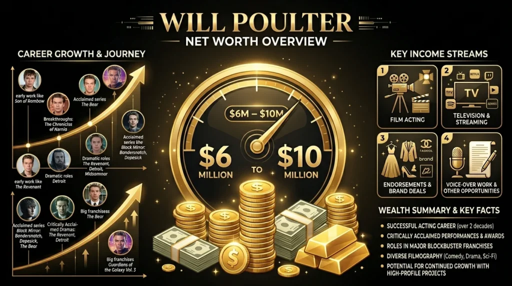 Will Poulter Net Worth Overview